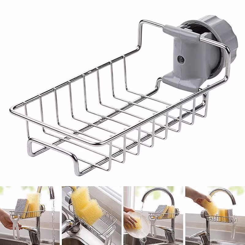 🔥Kitchen Sink Organizer Rack